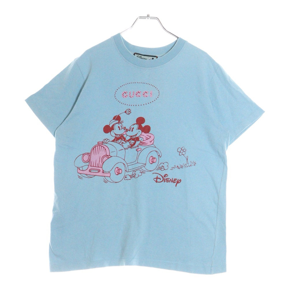 GUCCI(グッチ) ×Disney T-Shirt ディズニー 半袖Tシャツ ブルー 580762 XJBYB