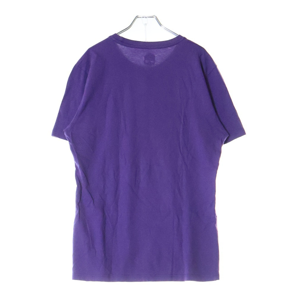 HYDROGEN SPORTS WEAR(ハイドロゲンスポーツウエア) Skull Felt Logo T-Shirts スカルフェルトロゴTシャツ パープル