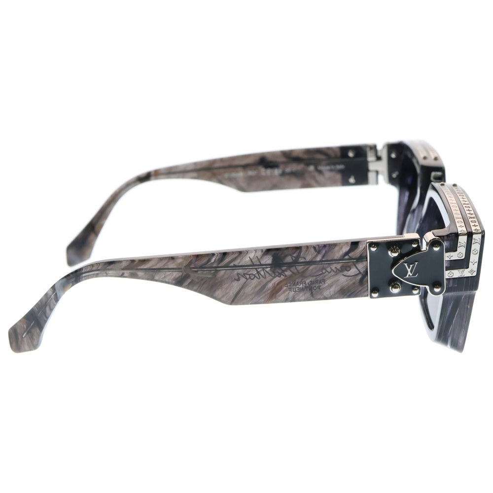 LOUIS VUITTON(ルイヴィトン) MILLIONAIRE SUNGLASSES ミリオネア モノグラムライン サングラス アイウェア Z1326E グレー