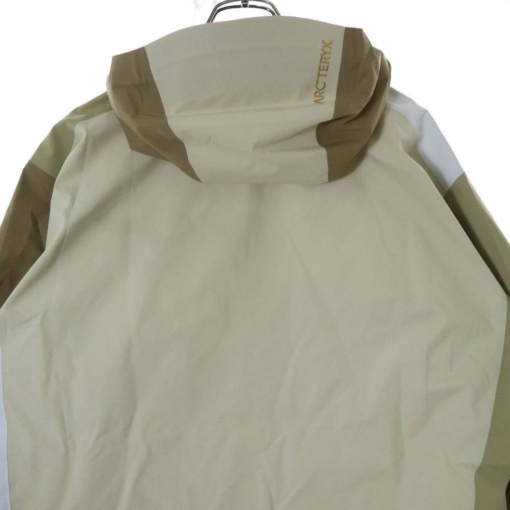 ARC'TERYX(アークテリクス) 24AW ×BEAMS Beta Jacket Nagomi ビームス ベータSL ゴアテックス ナイロンシェルジャケット ブラウン/ホワイト X000009269