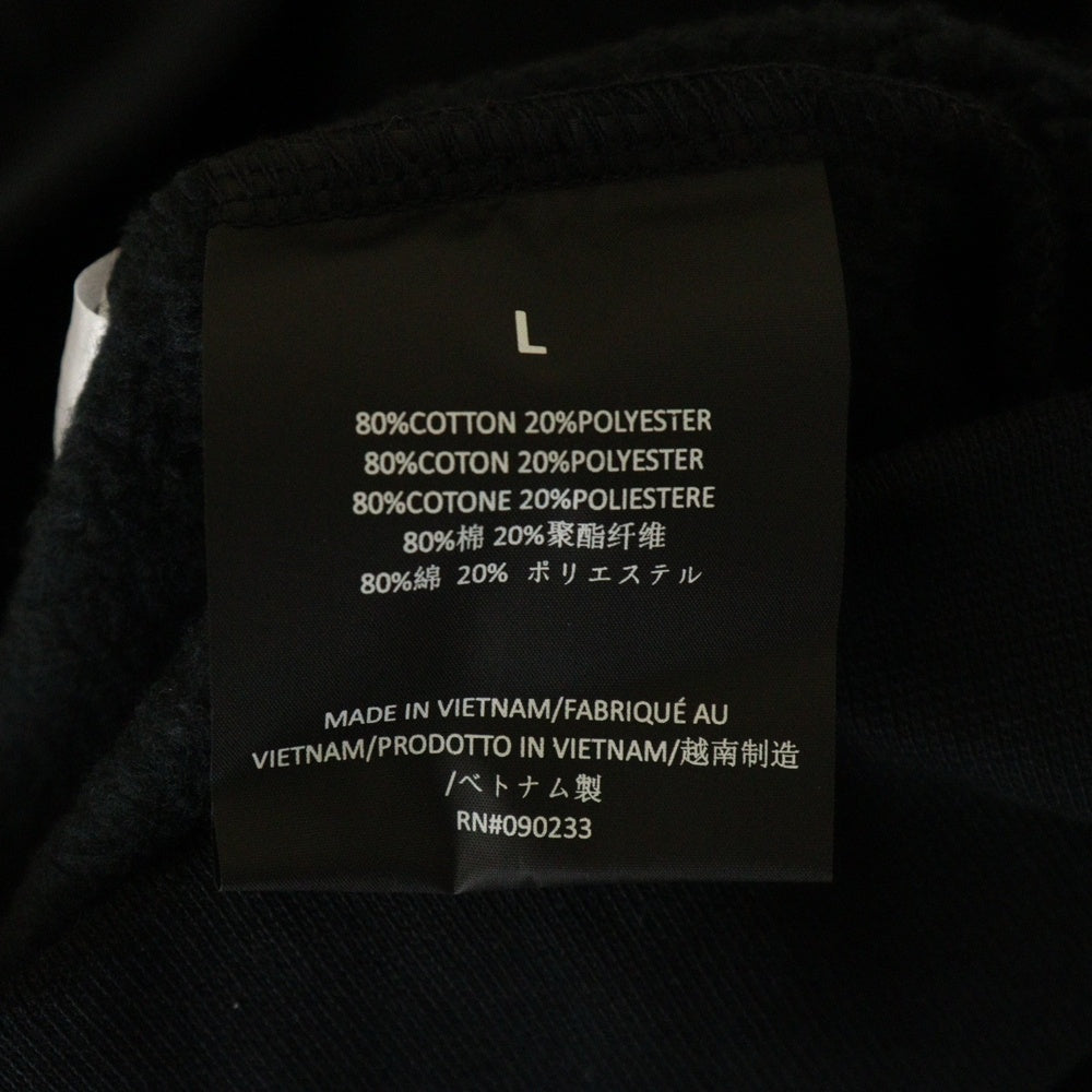 FEAR OF GOD ESSENTIALS(フィアオブゴッド エッセンシャルズ) CLASSIC FULL ZIP UP HOODIE バックロゴ フルジップ スウェットパーカー フーディー ブラック