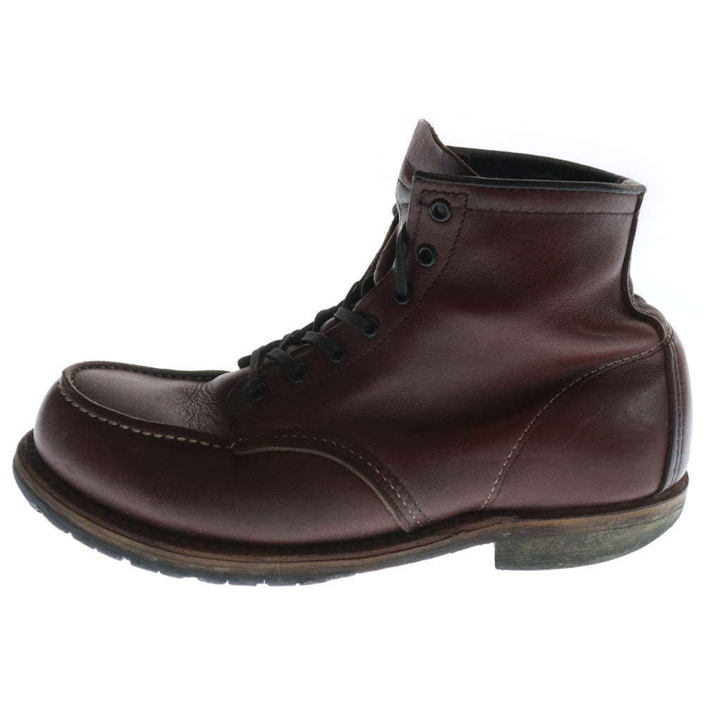 RED WING(レッド ウイング) 9010 ベックマン モックトゥ レザーハイカットブーツ ブラウン 2546723