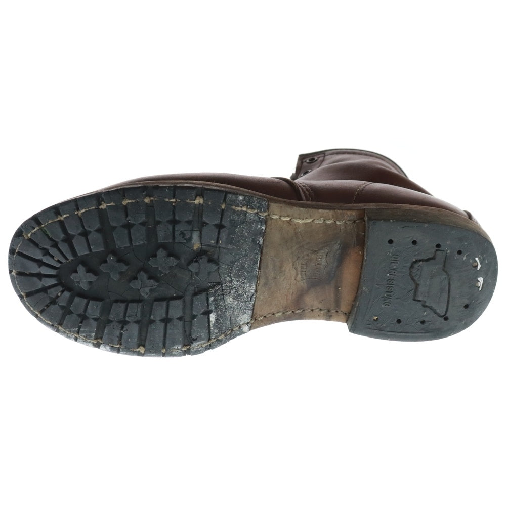 RED WING(レッド ウイング) 9010 ベックマン モックトゥ レザーハイカットブーツ ブラウン 2546723