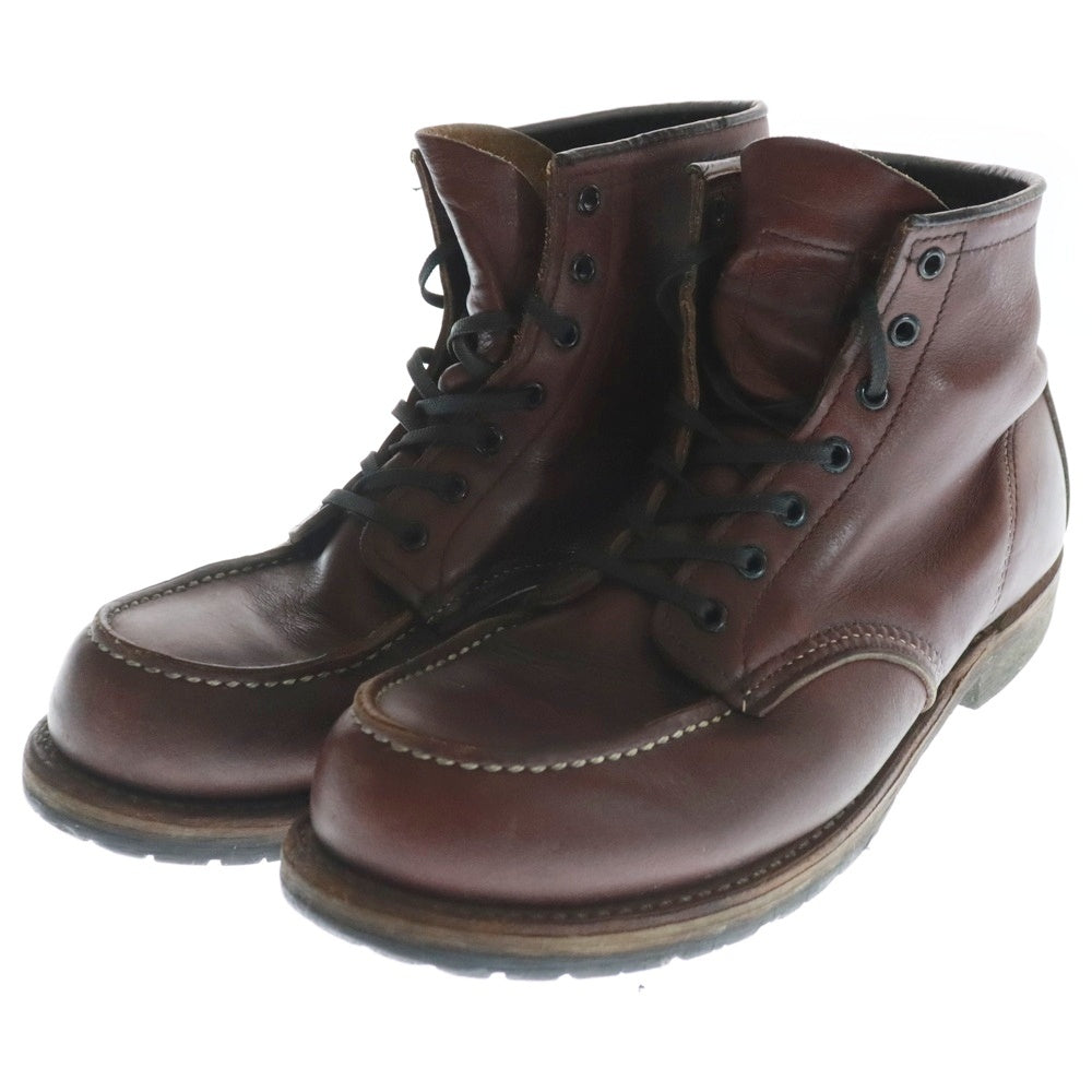 RED WING(レッド ウイング) 9010 ベックマン モックトゥ レザーハイカットブーツ ブラウン 2546723