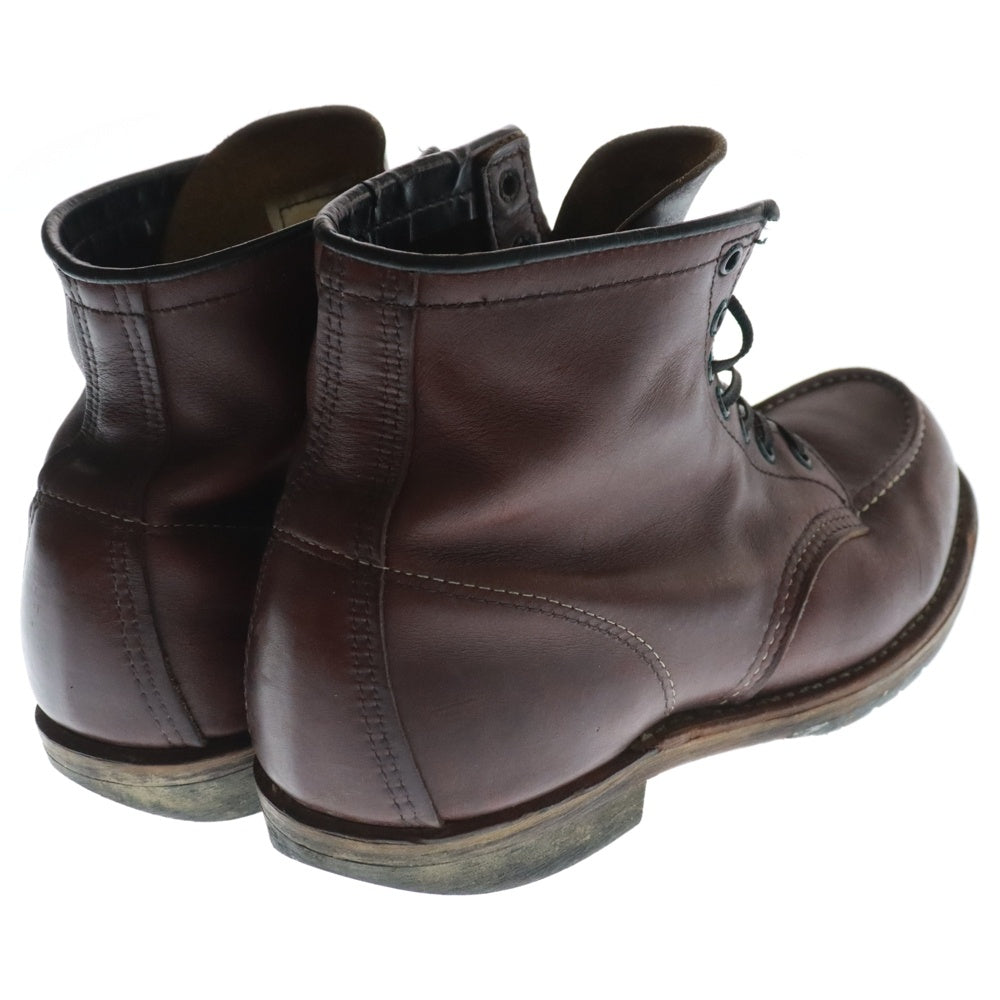 RED WING(レッド ウイング) 9010 ベックマン モックトゥ レザーハイカットブーツ ブラウン 2546723