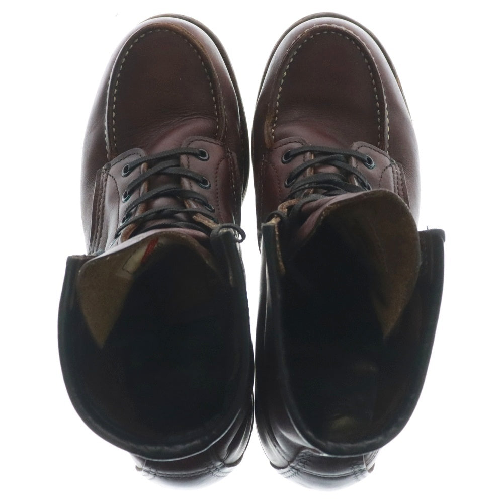 RED WING(レッド ウイング) 9010 ベックマン モックトゥ レザーハイカットブーツ ブラウン 2546723