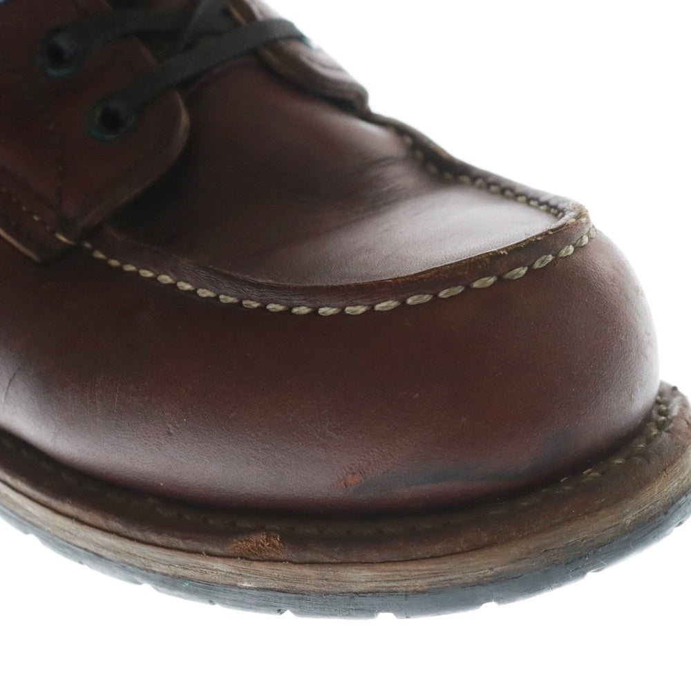 RED WING(レッド ウイング) 9010 ベックマン モックトゥ レザーハイカットブーツ ブラウン 2546723