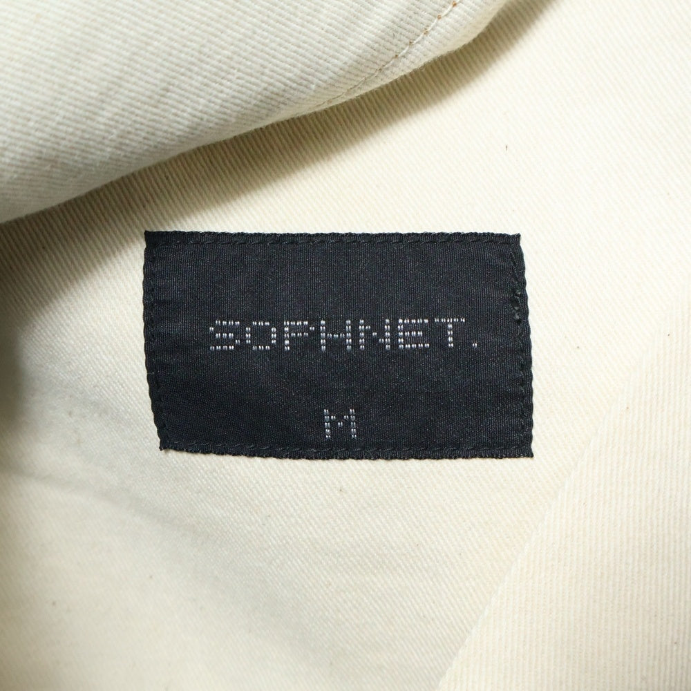 SOPH.(ソフネット) TWIST DENIM PANT ツイストデニムパンツ ワイドパンツ インディゴ SOPH-180067