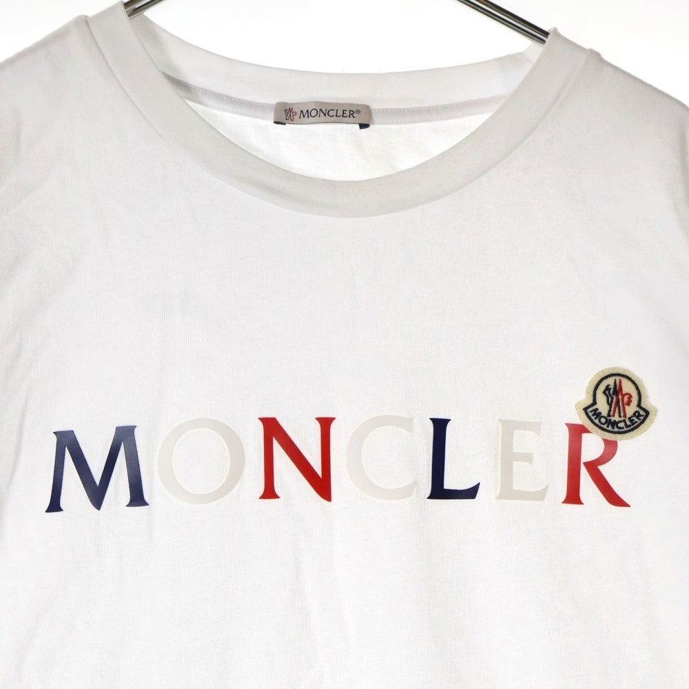 MONCLER(モンクレール) SS T SHIRT ロゴ 半袖Tシャツ ホワイト H10918C00043 8390T