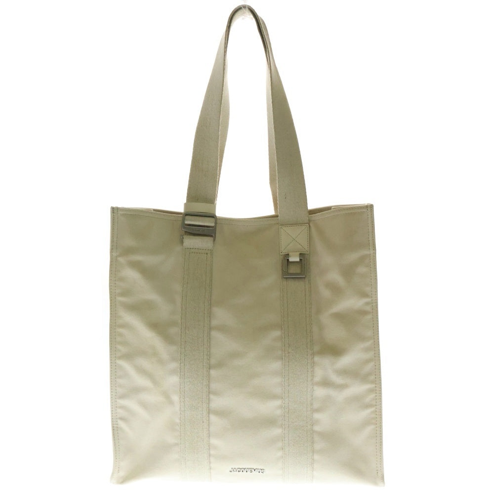 JACQUEMUS(ジャックムス) LE CABAS CUERDA キャンバストートバッグ アイボリー