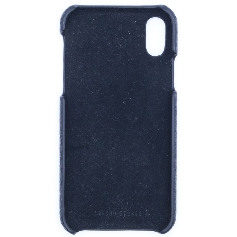 GUCCI(グッチ) シェリーライン iPhoneケース X/XS用 スマホカバー ブラック