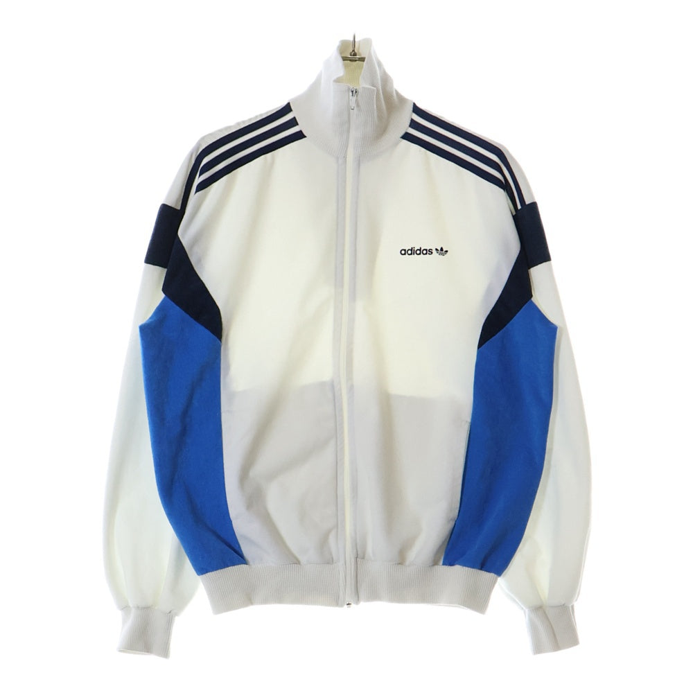 adidas(アディダス) 70S PRODUCT VENTEX TRACK JACKET サイドデザイン トラックジャケット ジップアップスウェット ホワイト