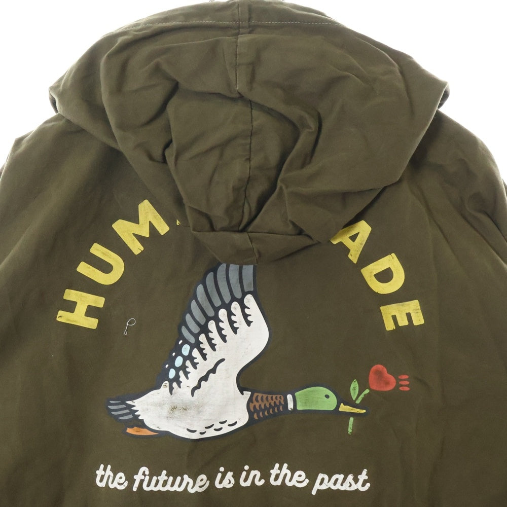 HUMAN MADE(ヒューマンメイド) MOUNTAIN PARKA ジップアップパーカー マウンテンパーカー フーディー ブラウン HM29JK025