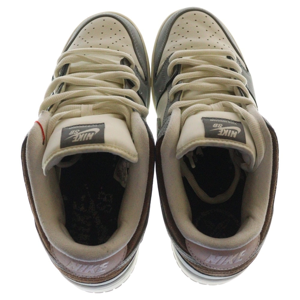 NIKE SB(ナイキエスビー) ×堀米雄斗 Yuto Horigome DUNK LOW PRO QS ユウト ホリゴメ ダンク ローカットスニーカー グレー US8.5/26.5cm FQ1180-001