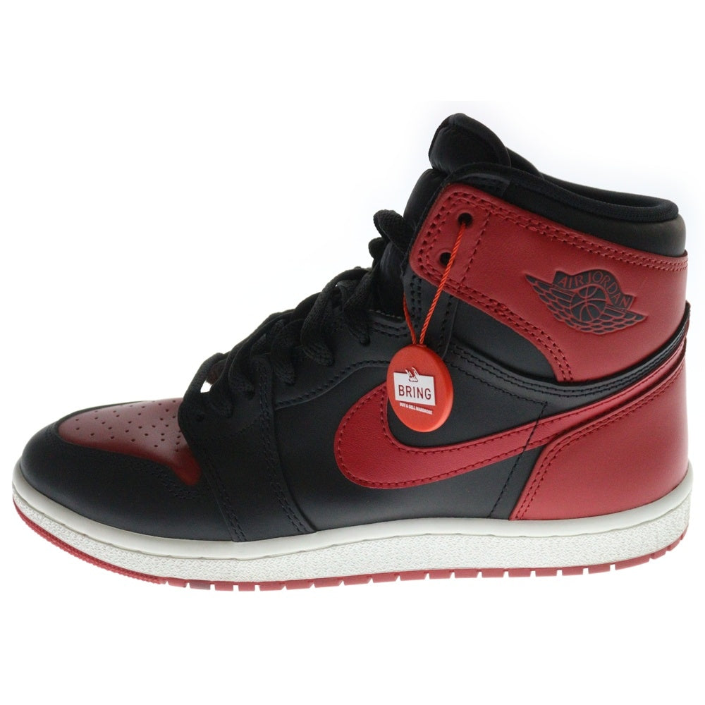 NIKE(ナイキ) AIR JORDAN1 85 BRED(2025) エアジョーダン1 ブレッド ハイカットスニーカー レッド US9/27cm HV6674-067