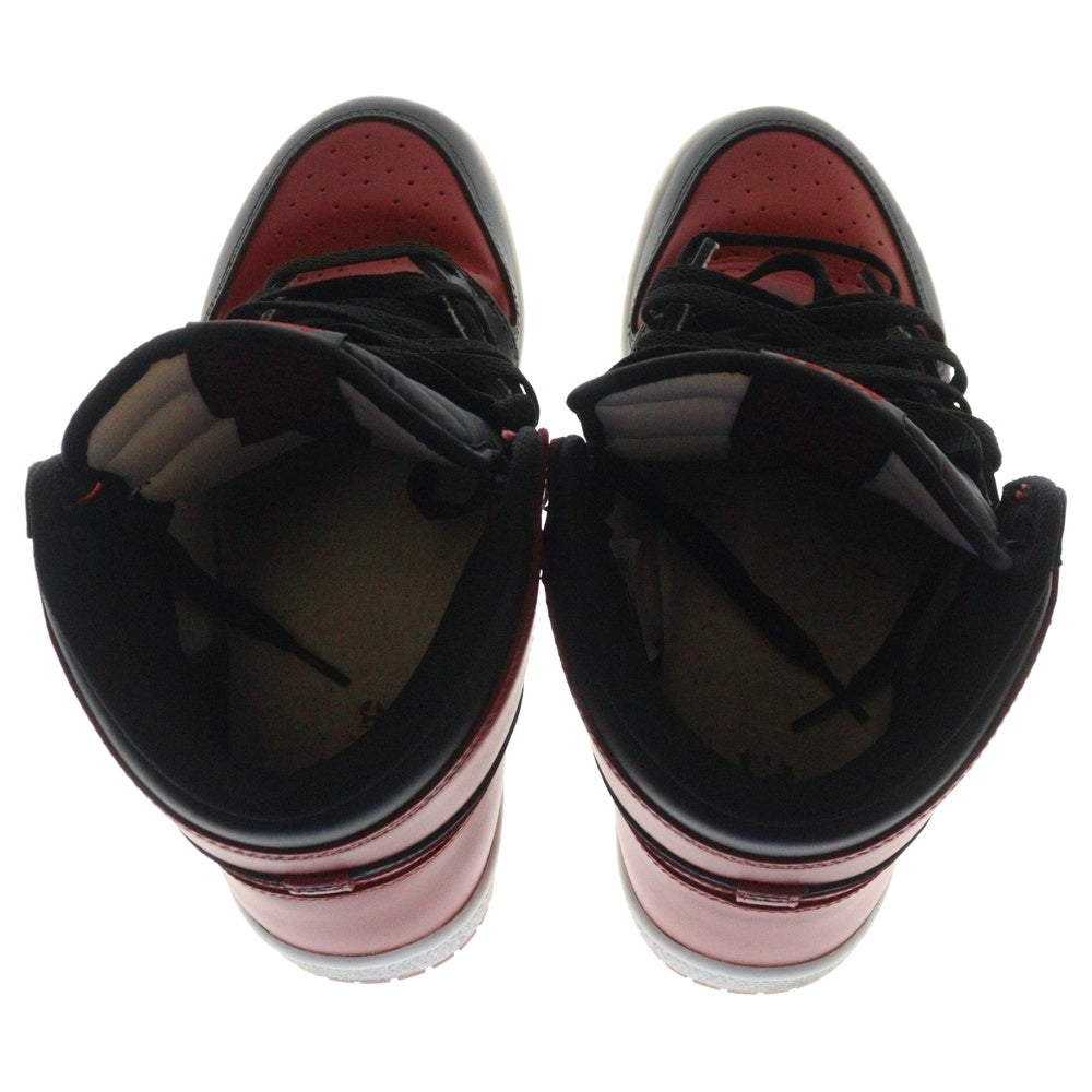 NIKE(ナイキ) AIR JORDAN1 85 BRED(2025) エアジョーダン1 ブレッド ハイカットスニーカー レッド US9/27cm HV6674-067