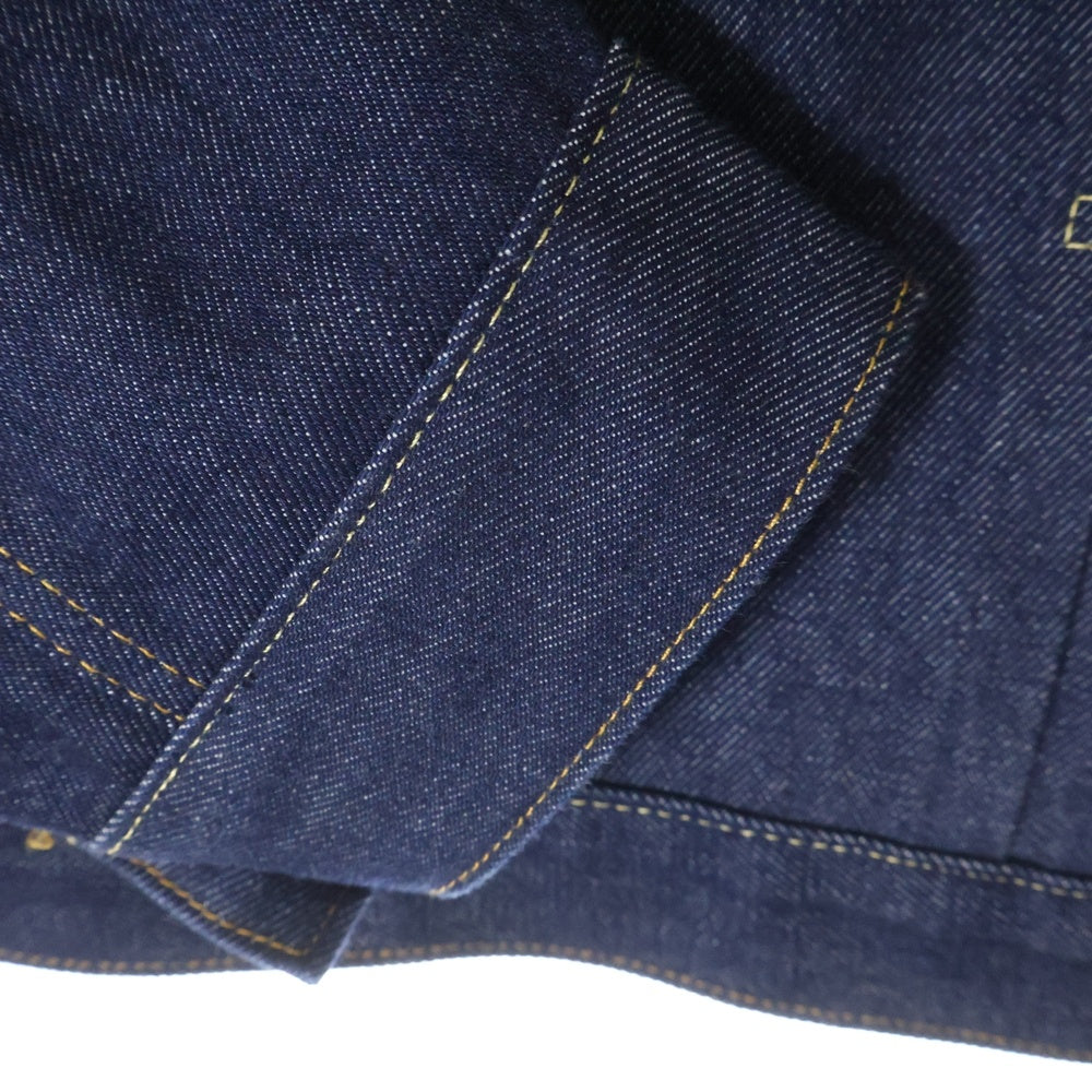 Levi's(リーバイス) ×UNDERCOVER Small Parts Type II Denim Jacket アンダーカバー ベスト切替 デニムトラッカージャケット Gジャン インディゴ 001YD-0000