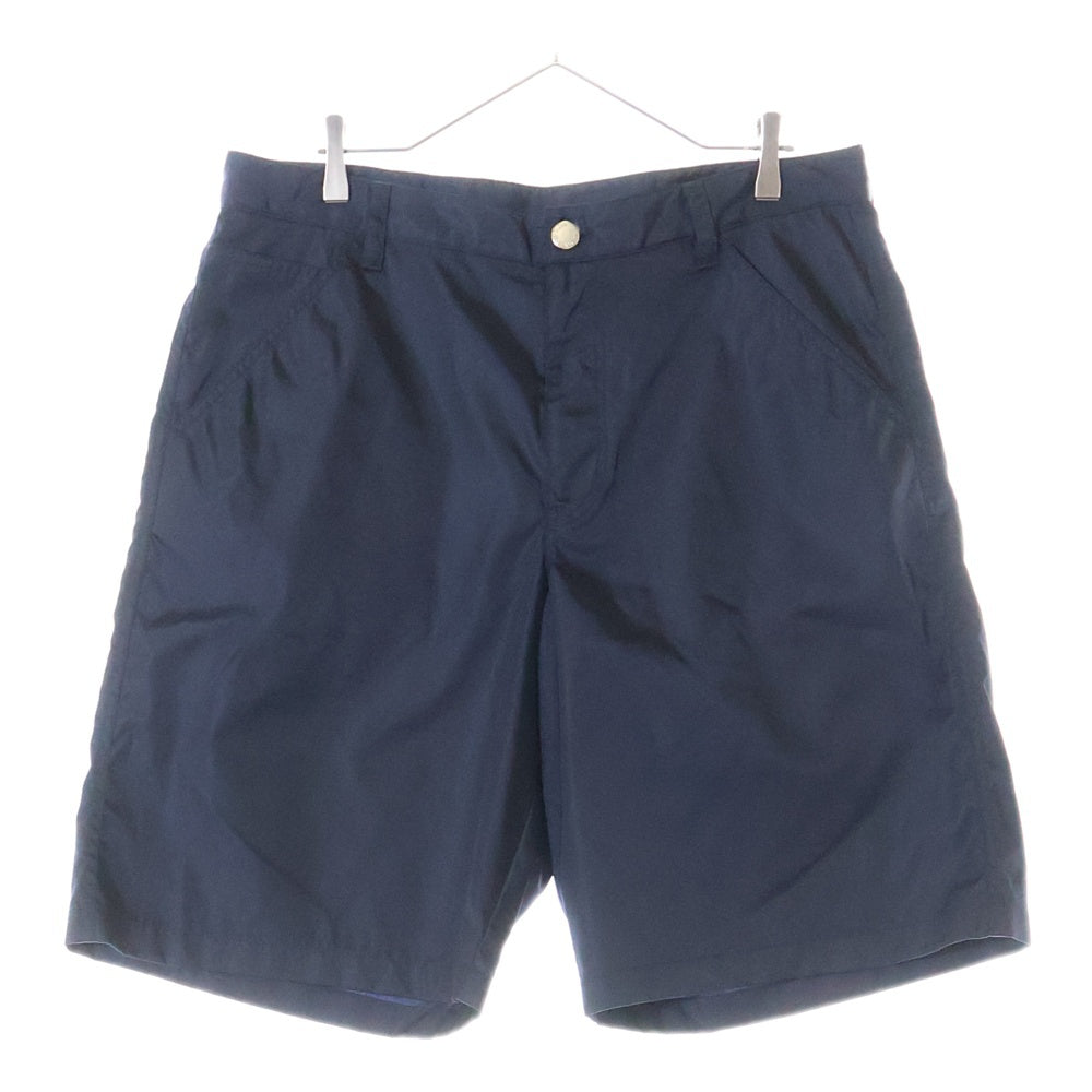 PRADA(プラダ) Re Nylon Pants トライアングルロゴ ナイロンハーフパンツ ショーツ ネイビー SPH277 S222 1WQ8