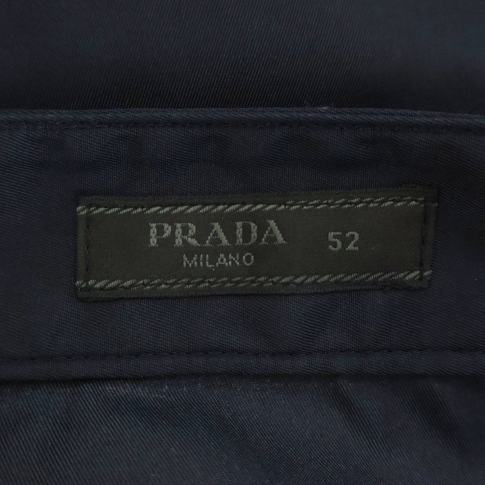 PRADA(プラダ) Re Nylon Pants トライアングルロゴ ナイロンハーフパンツ ショーツ ネイビー SPH277 S222 1WQ8