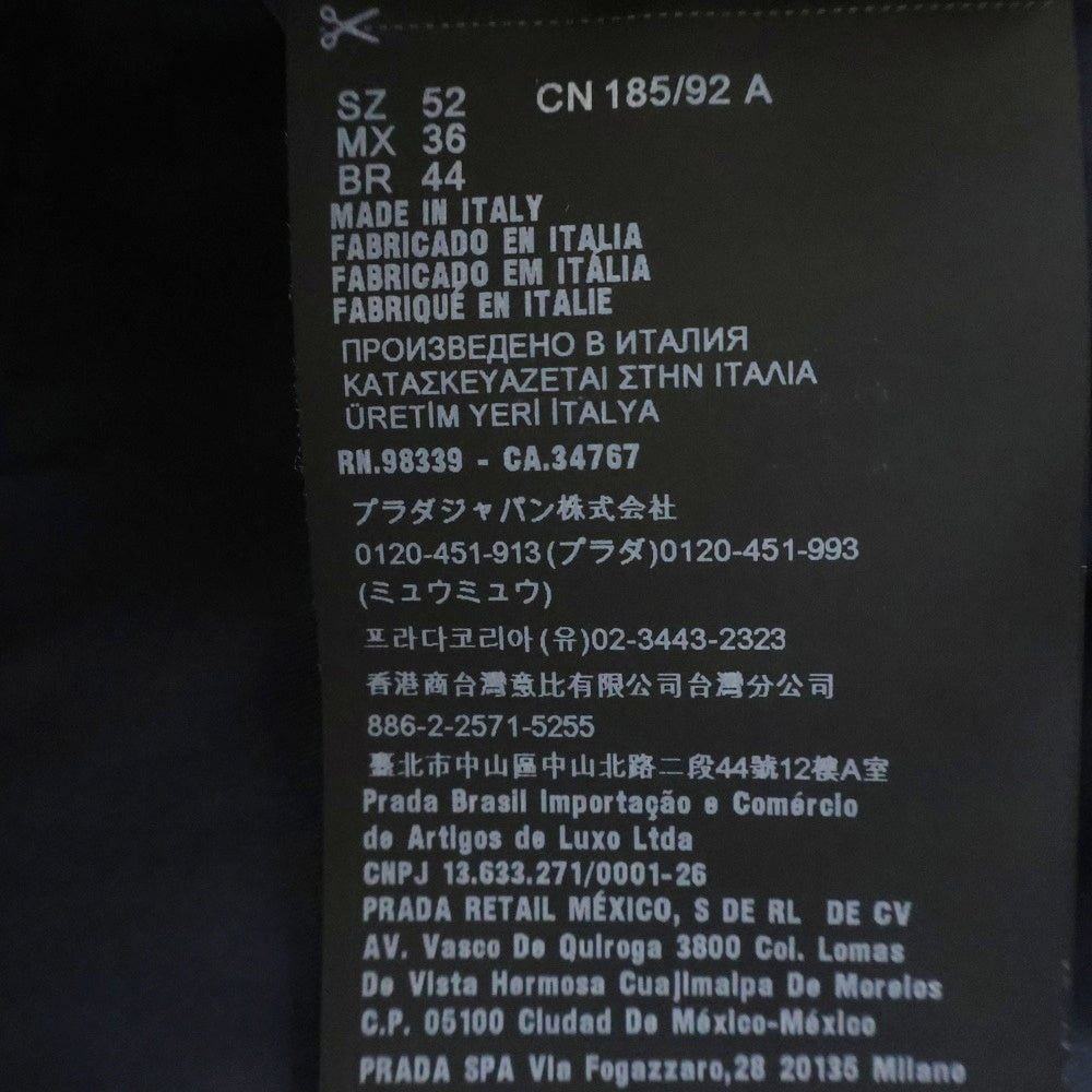 PRADA(プラダ) Re Nylon Pants トライアングルロゴ ナイロンハーフパンツ ショーツ ネイビー SPH277 S222 1WQ8