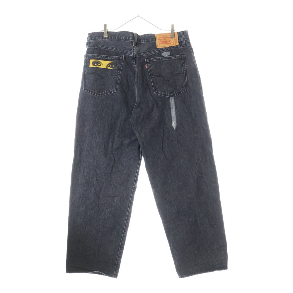 Levi's(リーバイス) ×UNDERCOVER Baggy Jean アンダーカバー デニムバギーパンツ グレー 001YZ-0000