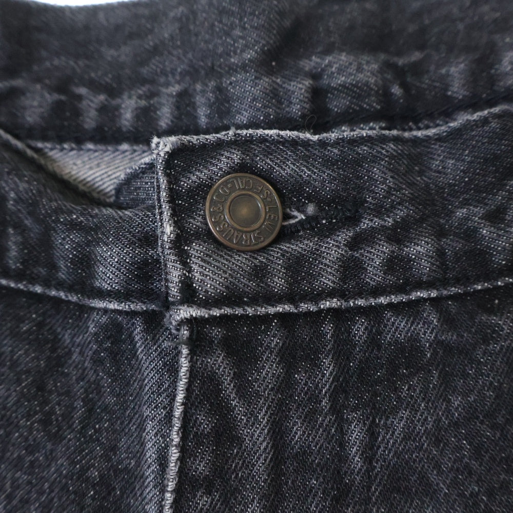Levi's(リーバイス) ×UNDERCOVER Baggy Jean アンダーカバー デニムバギーパンツ グレー 001YZ-0000