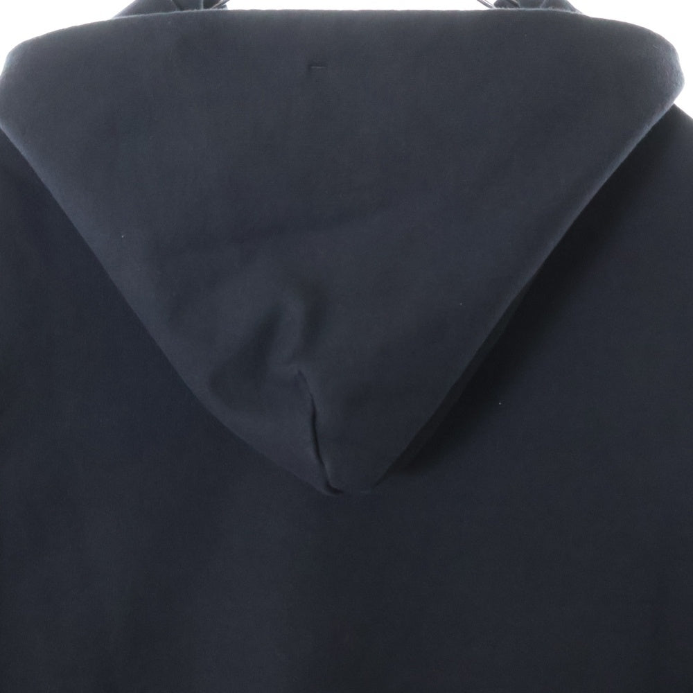 Maison Margiela(メゾンマルジェラ) 23AW Hoodie ロゴ刺繍 プルオーバースウェットパーカー フーディー ブラック S50GU0167 S25503