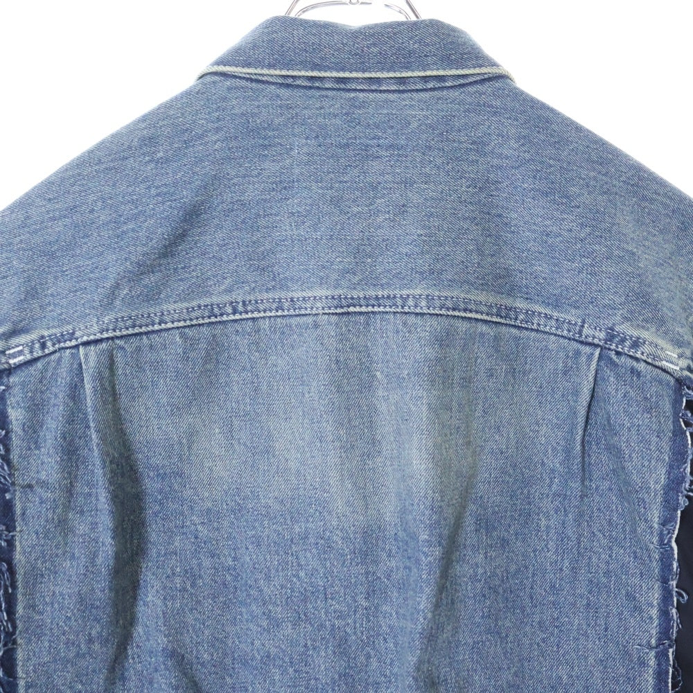 Sacai(サカイ) Denim x Nylon Twill Jacket ナイロン切替 デニムジャケット インディゴ SCM-204