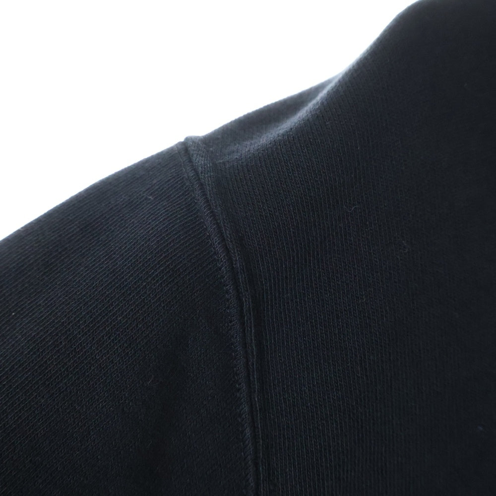 BURBERRY(バーバリー) 21AW Hoodie ロゴ刺繍 プルオーバースウェットパーカー フーディー ブラック 8042229