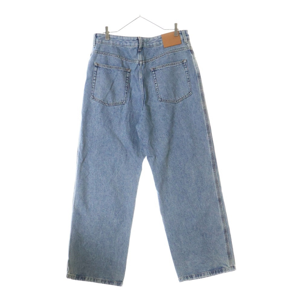LOEWE(ロエベ) Anagram Baggy Jean アナグラム刺繍 バギージーンズ デニムパンツ インディゴ H526Y11W60