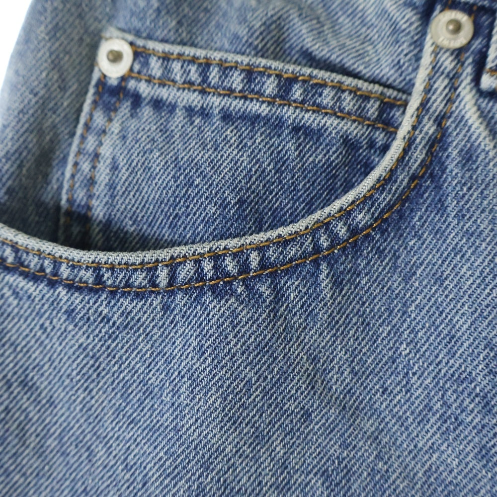 LOEWE(ロエベ) Anagram Baggy Jean アナグラム刺繍 バギージーンズ デニムパンツ インディゴ H526Y11W60