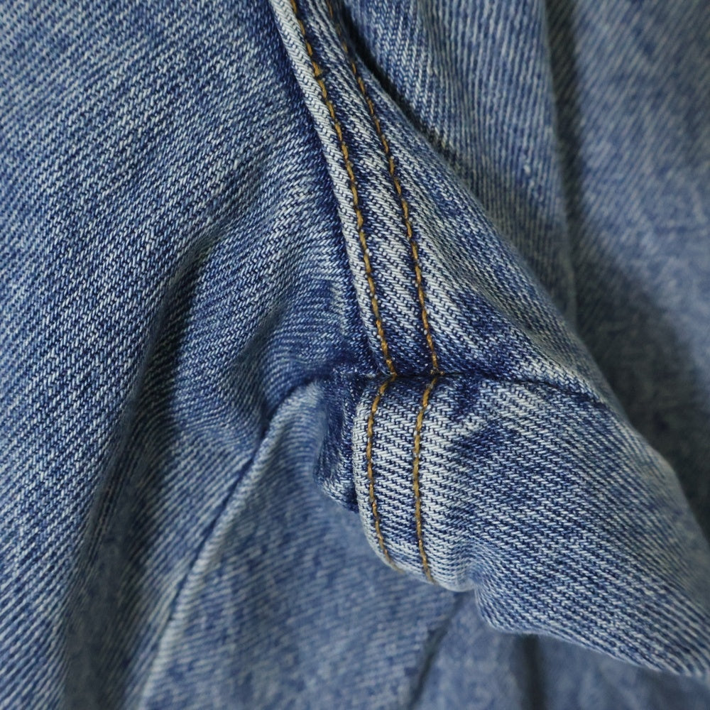 LOEWE(ロエベ) Anagram Baggy Jean アナグラム刺繍 バギージーンズ デニムパンツ インディゴ H526Y11W60