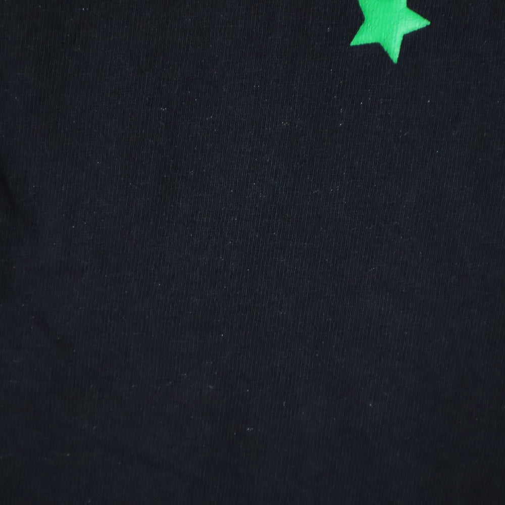 CHROME HEARTS(クロムハーツ) OLD CH T-SHRT オールド バックホースシュー袖スタープリント長袖カットソー ブラック/グリーン