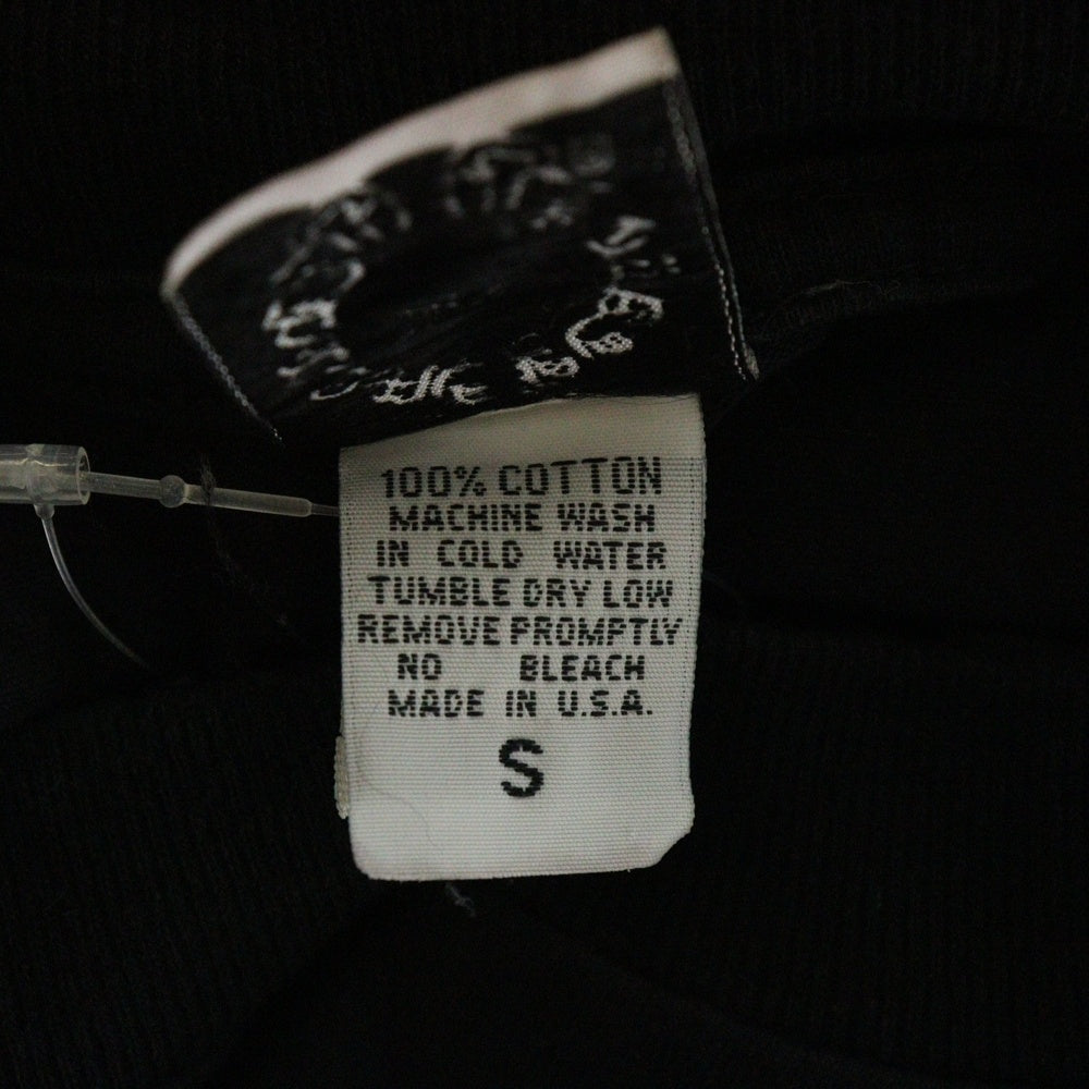 CHROME HEARTS(クロムハーツ) OLD CH T-SHRT オールド バックホースシュー袖スタープリント長袖カットソー ブラック
