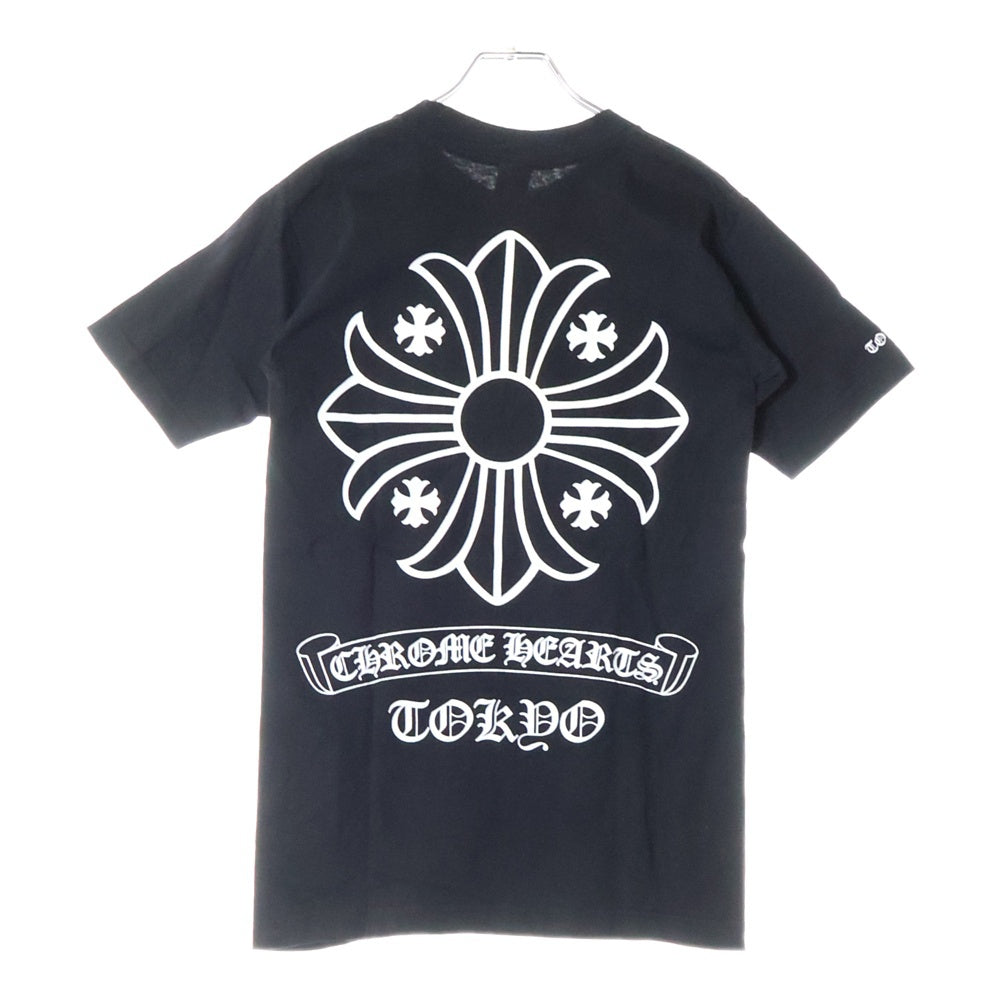 CHROME HEARTS(クロムハーツ) CH PLUS TOKYO TEE オールド CHプラスプリント 東京 半袖Tシャツ カットソー ブラック