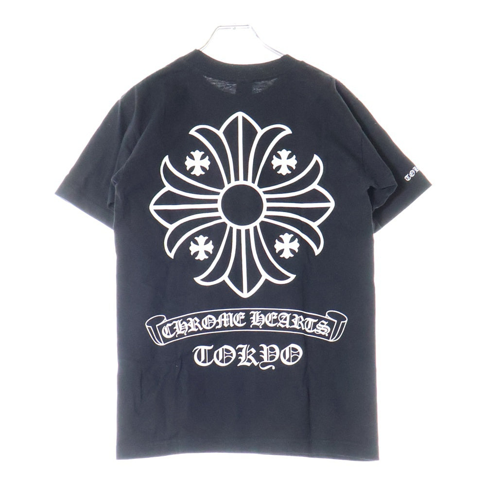 CHROME HEARTS(クロムハーツ) CH PLUS TOKYO TEE オールド CHプラスプリント 東京 半袖Tシャツ カットソー ブラック