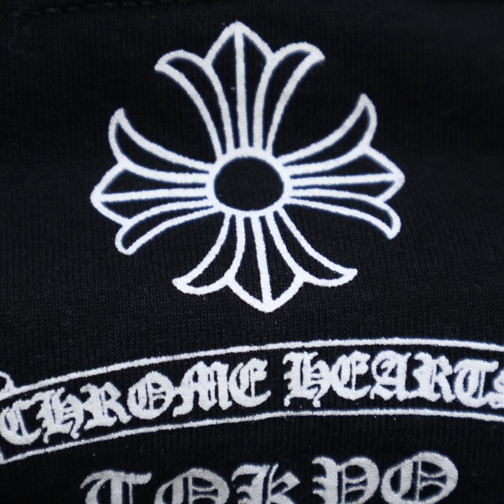 CHROME HEARTS(クロムハーツ) CH PLUS TOKYO TEE オールド CHプラスプリント 東京 半袖Tシャツ カットソー ブラック