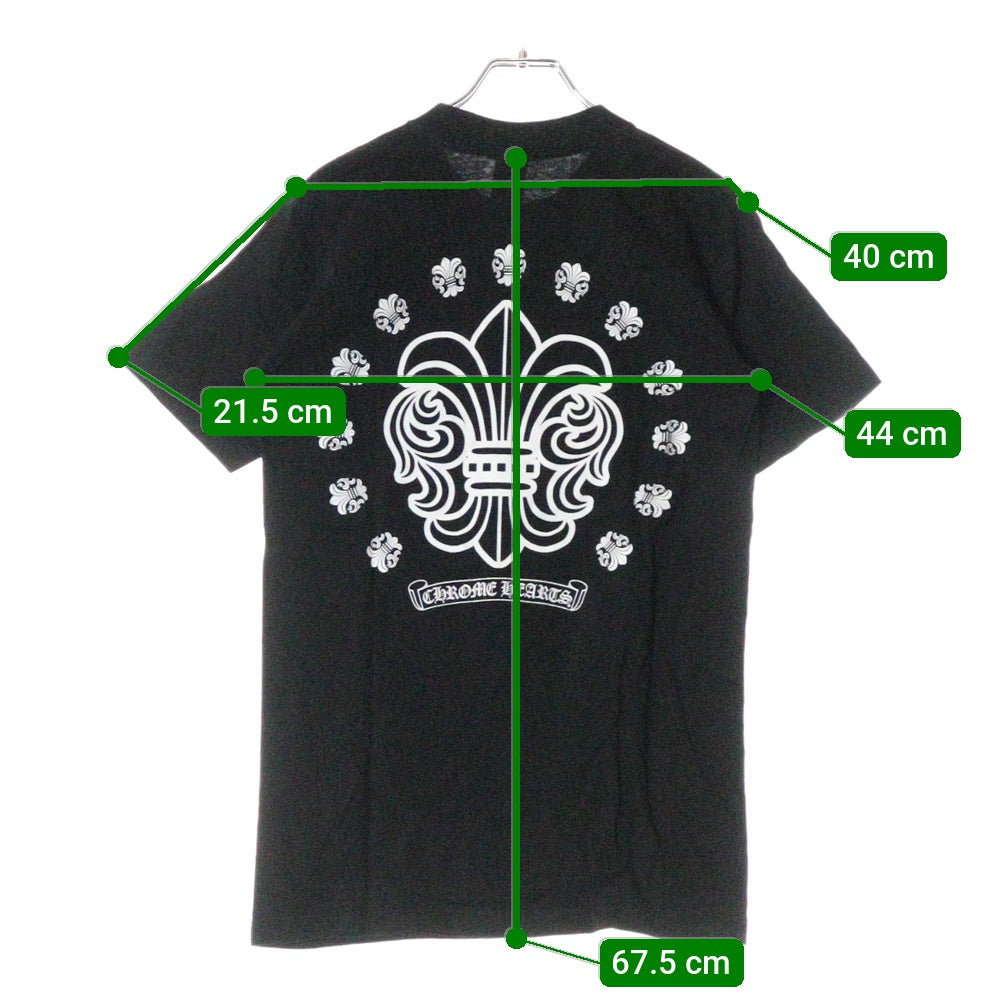 CHROME HEARTS(クロムハーツ) OLD BS FLUER TEE フレア 半袖Tシャツ カットソー ブラック