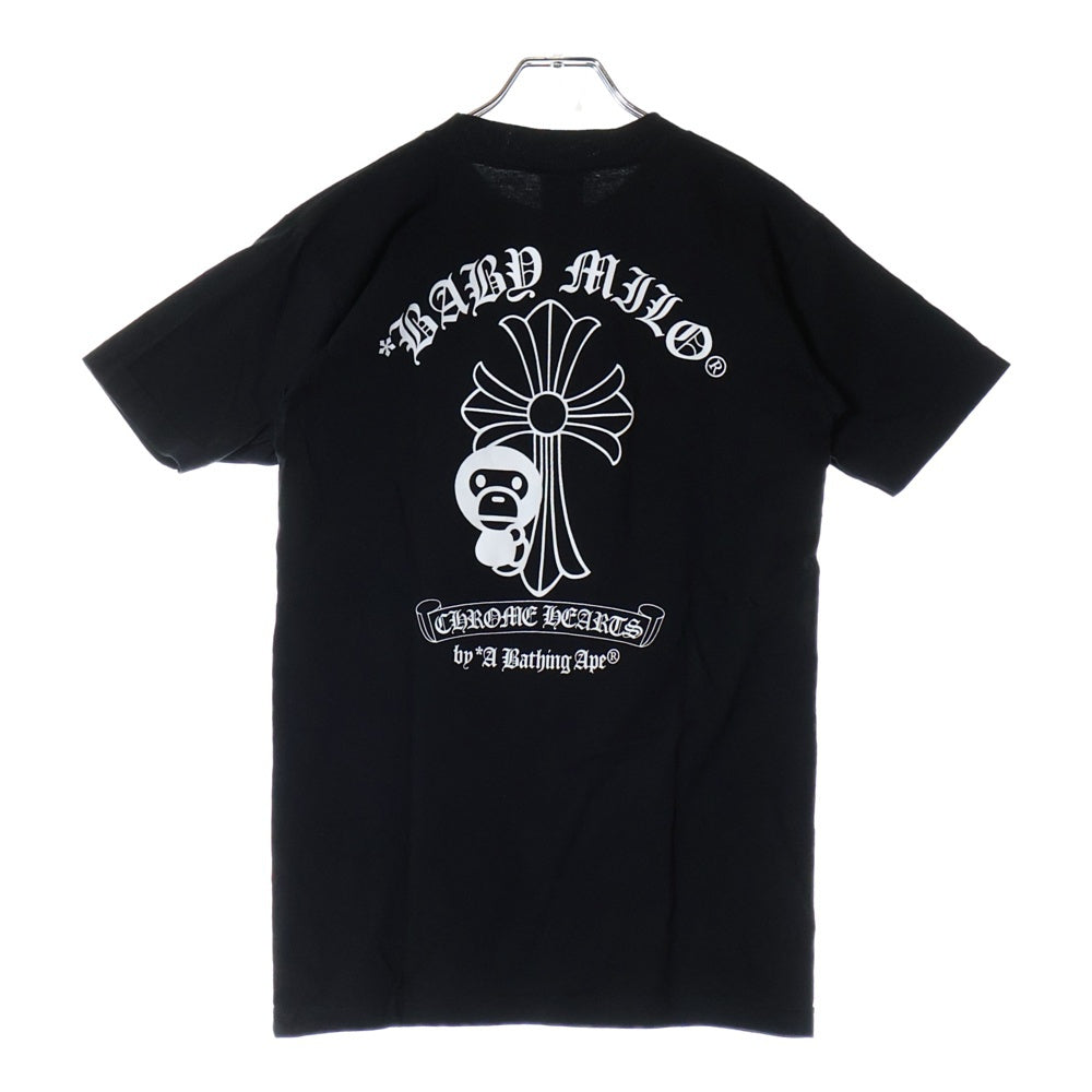 CHROME HEARTS(クロムハーツ) OLD xA BATHING APE TEE オールド ×アベイジング エイプコラボ 半袖Tシャツ ブラック