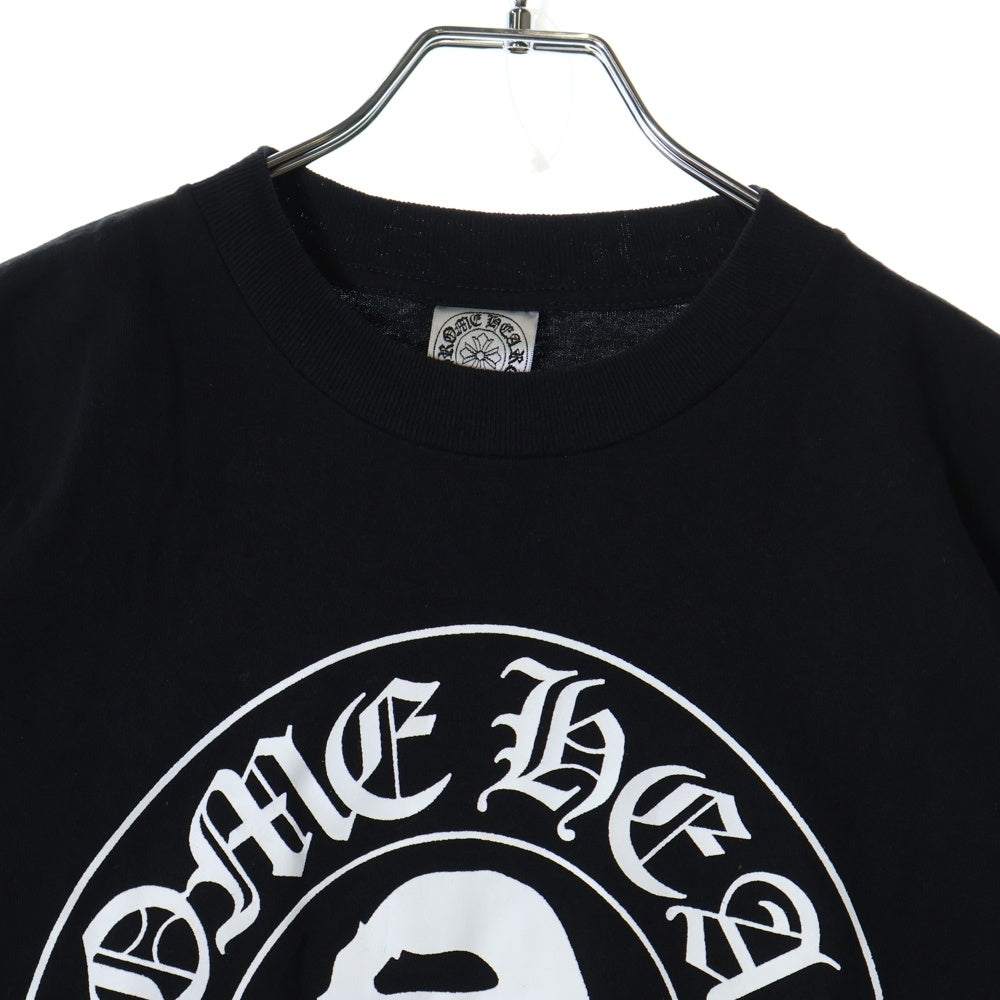 CHROME HEARTS(クロムハーツ) OLD xA BATHING APE TEE オールド ×アベイジング エイプコラボ 半袖Tシャツ ブラック
