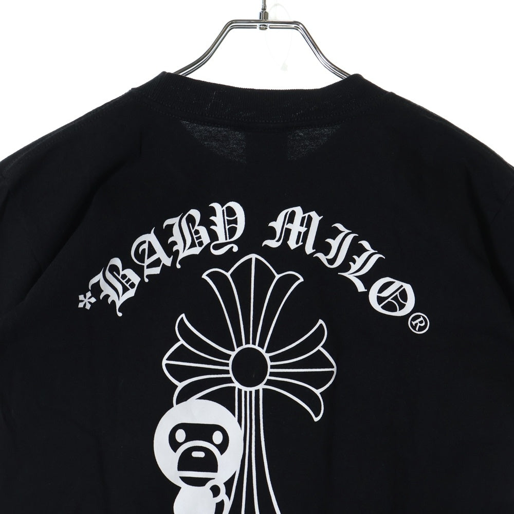 CHROME HEARTS(クロムハーツ) OLD xA BATHING APE TEE オールド ×アベイジング エイプコラボ 半袖Tシャツ ブラック