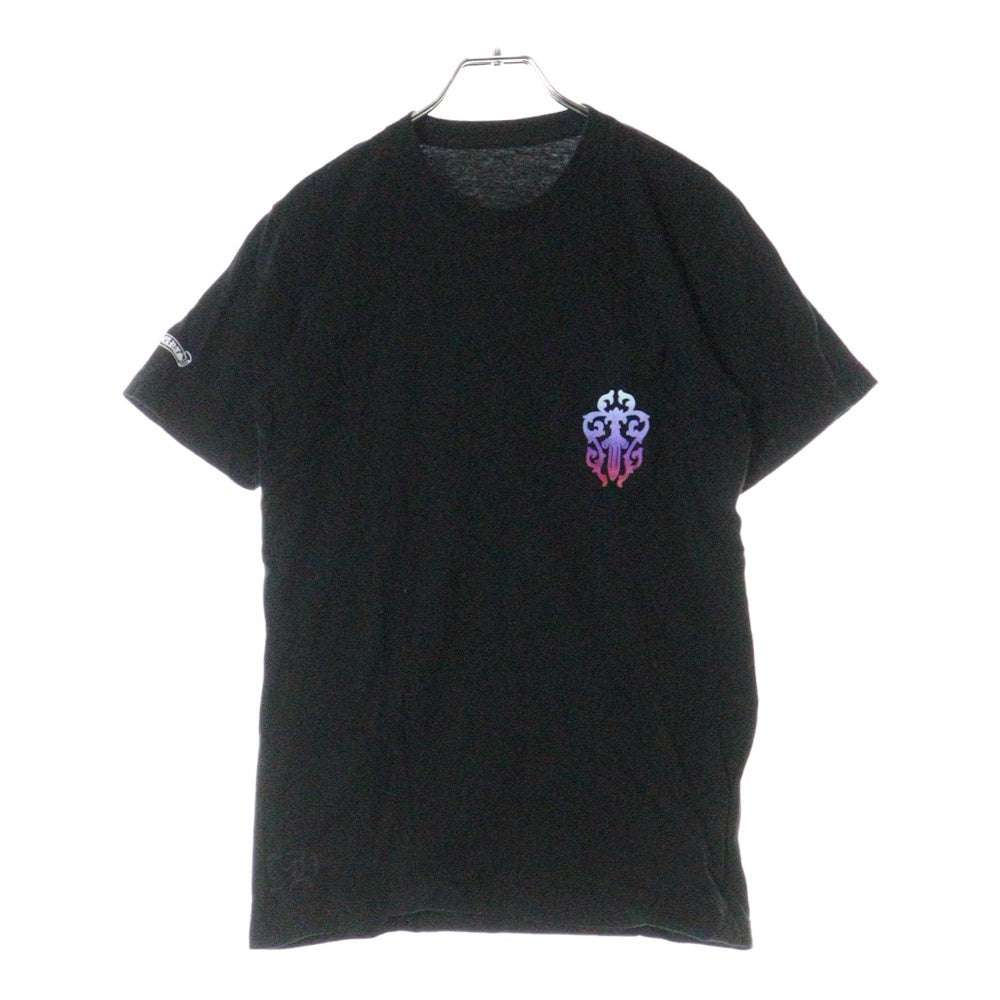 CHROME HEARTS(クロムハーツ) multi horse dagger tee ダガー グラデーション ホースシュープリント 半袖Tシャツカットソー ブラック/マルチ