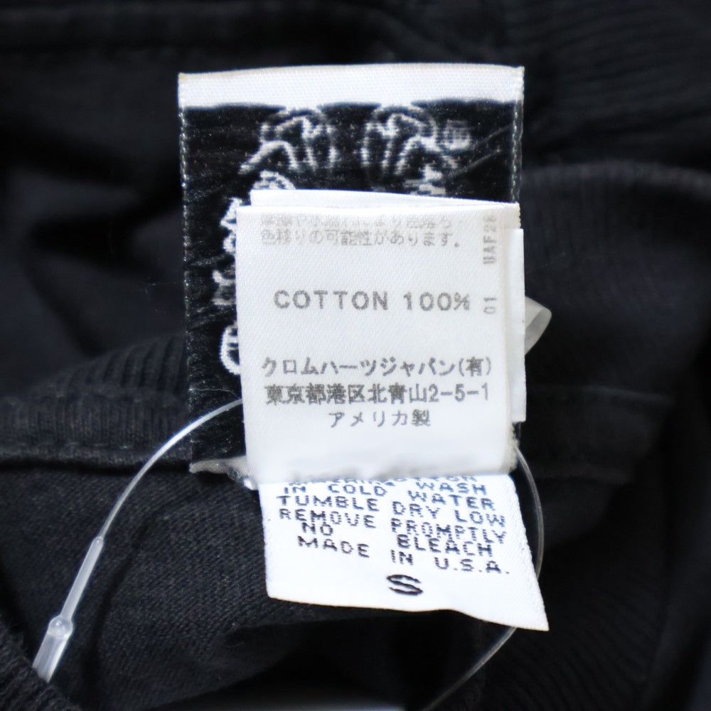 CHROME HEARTS(クロムハーツ) OLD Scroll Label Star オールド バックスクロールラベル 半袖Tシャツ カットソー ブラック