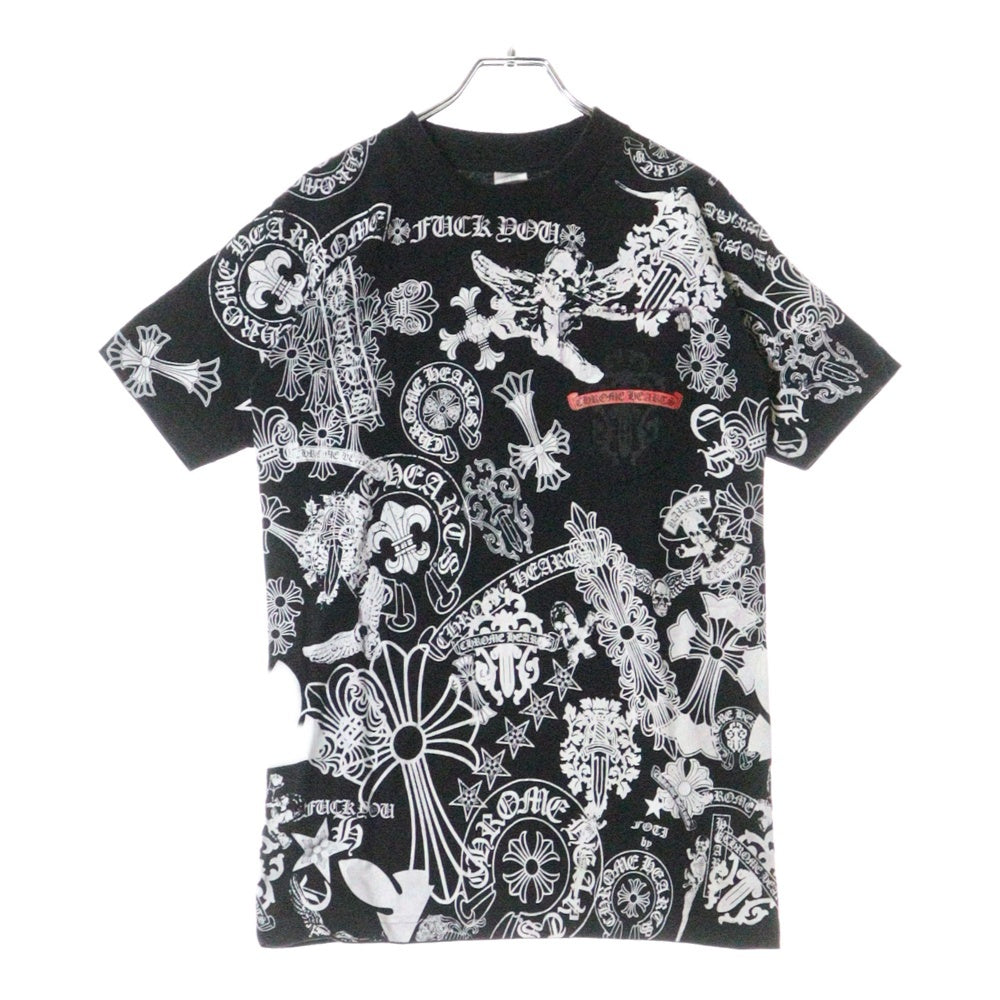 CHROME HEARTS(クロムハーツ) MULTI LOGO TEE マルチロゴ 半袖Tシャツ カットソー ブラック
