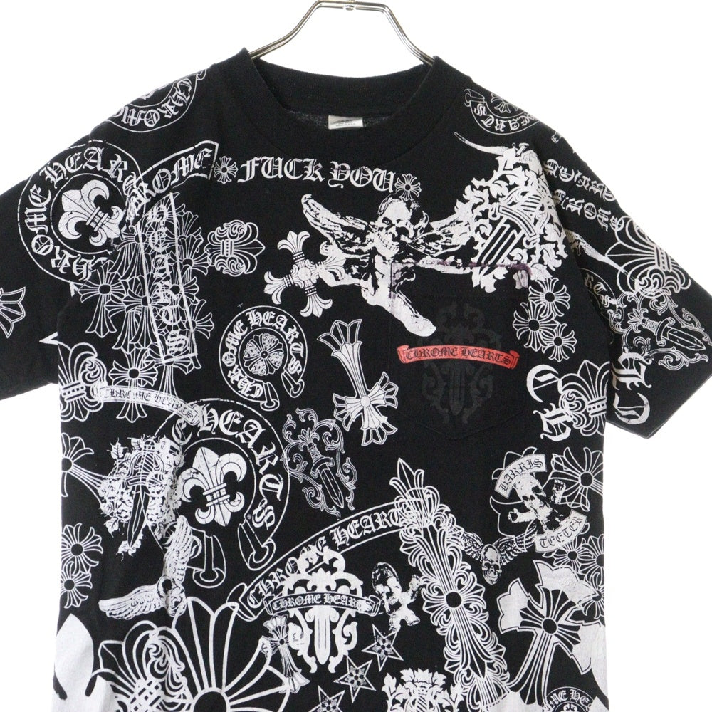 CHROME HEARTS(クロムハーツ) MULTI LOGO TEE マルチロゴ 半袖Tシャツ カットソー ブラック