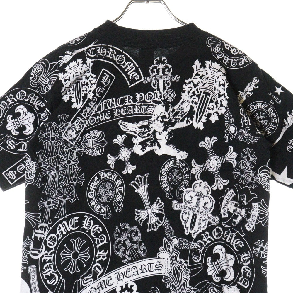 CHROME HEARTS(クロムハーツ) MULTI LOGO TEE マルチロゴ 半袖Tシャツ カットソー ブラック
