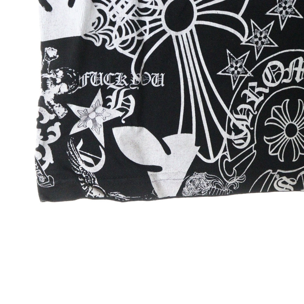 CHROME HEARTS(クロムハーツ) MULTI LOGO TEE マルチロゴ 半袖Tシャツ カットソー ブラック