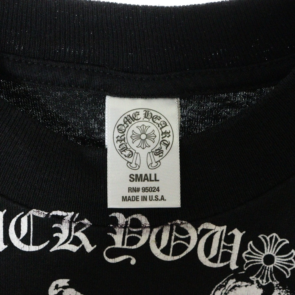 CHROME HEARTS(クロムハーツ) MULTI LOGO TEE マルチロゴ 半袖Tシャツ カットソー ブラック