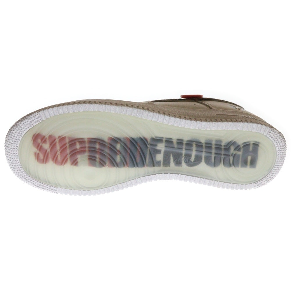 NIKE(ナイキ) 25SS ×SUPREME ×GOODENOUGH AIR FORCE1 LOW シュプリーム グッドイナフ レオパードロゴ ローカットスニーカー ホワイト US12/30cm IM3483-100
