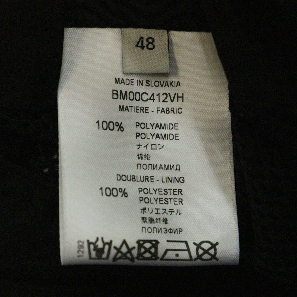GIVENCHY(ジバンシィ) NYLON HOODED JACKET ナイロン フードジャケット ブラック/ホワイト BM00C412VH